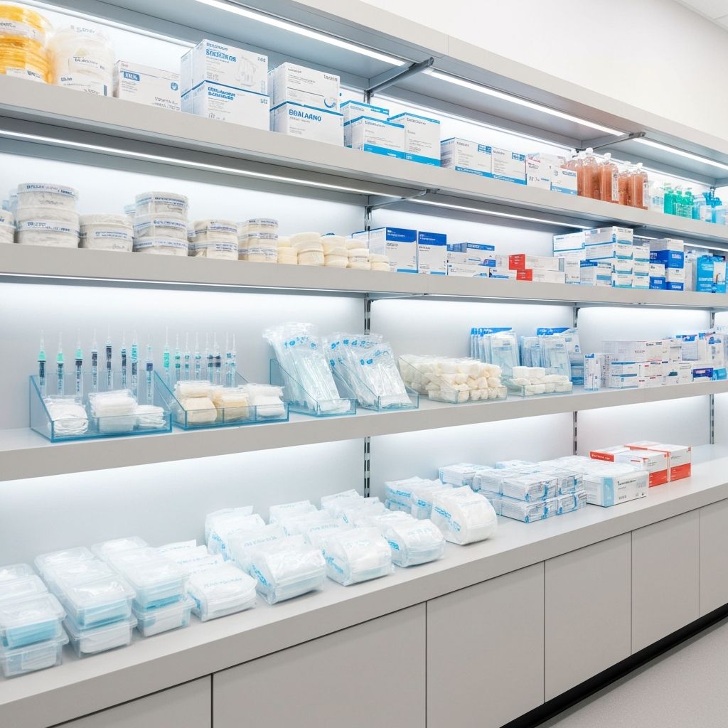 Medical supplies and consumables